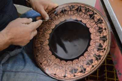 El Teklisi Bakır Tabak