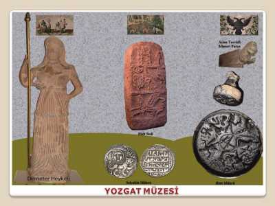 Yozgat Müzesinde Bulunan Tarihi Eserler