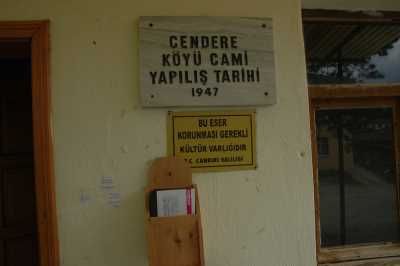 CENDERE KÖYÜ CAMİİ