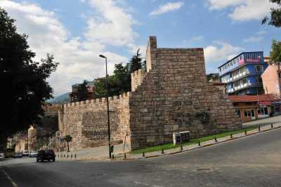 Hisar (Saltanat) Kapısı Osmangazi/Bursa, Bursa Valiliği arşivinden 2012 yılında alınmıştır.