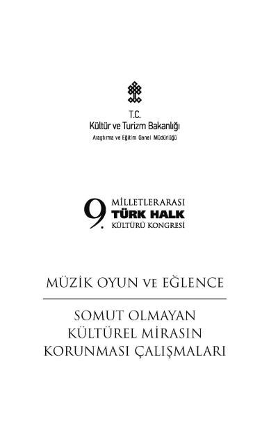 Mersin İli Köy Seyirlik Oyunlarından Deve Botlatması Ve Âşuk-Mâşuk Oyunu