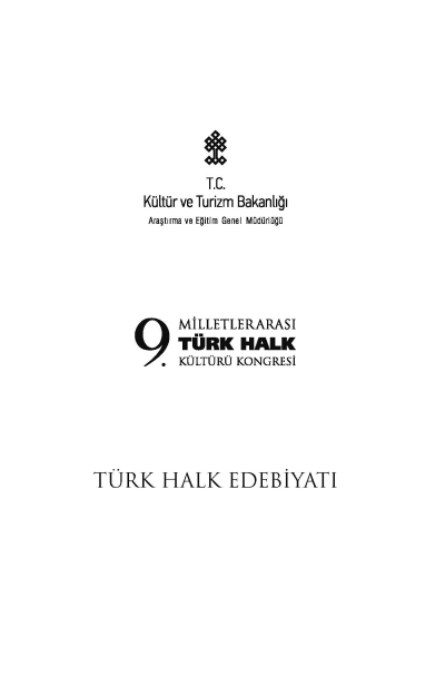 Türk Halk Anlatmalarındaki Karakterlerin Cinsiyetleri ve Olumsuz Kadın Karakterler Hakkında Tespitler