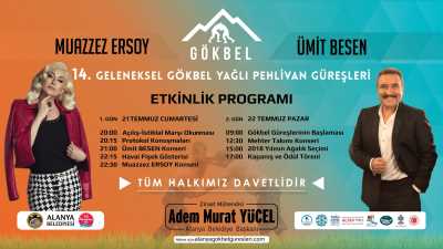 14. Geleneksel Gökbel Yağlı Pehlivan Güreşleri, Alanya