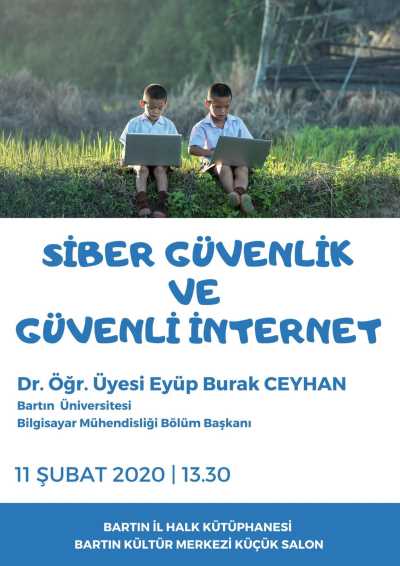 Siber Güvenlik ve Güvenli İnternet Afiş