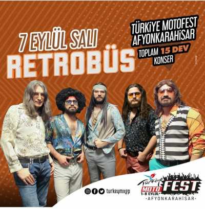 Retrobüs Konser Afişi