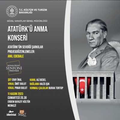 Atatürk'ü Anma Konseri